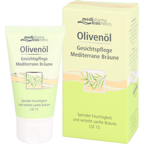 OLIVENÖL GESICHTSPFLEGE Creme mediterrane Bräune OLIVENÖL GESICHTSPFLEGE Creme mediterrane Bräune