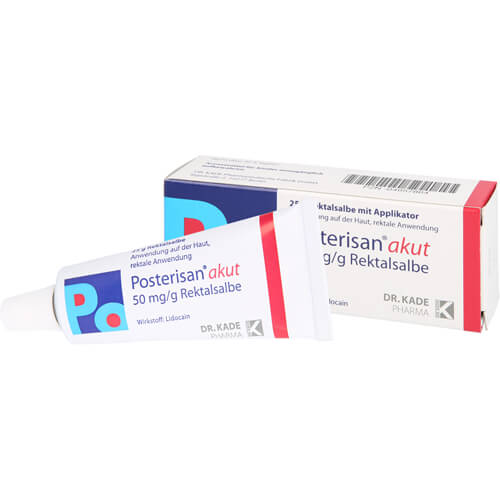 POSTERISAN akut 50 mg/g Rektalsalbe POSTERISAN akut 50 mg/g Rektalsalbe
