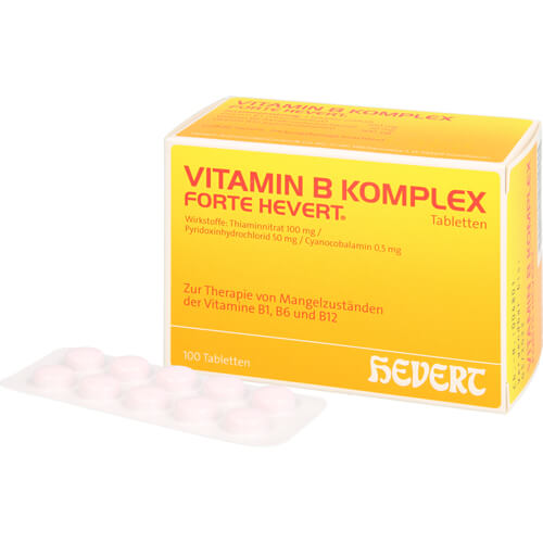 VITAMIN B KOMPLEX forte Hevert Tabletten VITAMIN B KOMPLEX forte Hevert Tabletten