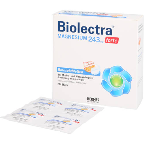 BIOLECTRA Magnesium 243 mg forte Orange Brausetab. BIOLECTRA Magnesium 243 mg forte Orange Brausetab.