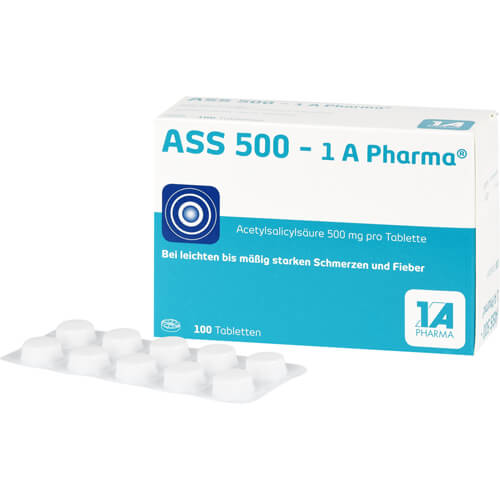 ASS 500-1A Pharma Tabletten ASS 500-1A Pharma Tabletten