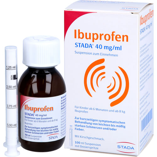 IBUPROFEN STADA 40 mg/ml Suspension zum Einnehmen IBUPROFEN STADA 40 mg/ml Suspension zum Einnehmen