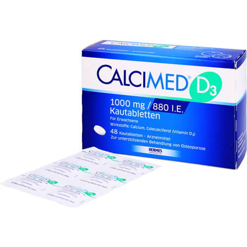 CALCIMED D3 1000 mg/880 I.E. Kautabletten CALCIMED D3 1000 mg/880 I.E. Kautabletten