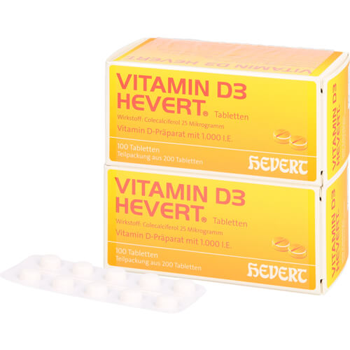 VITAMIN D3 HEVERT Tabletten VITAMIN D3 HEVERT Tabletten