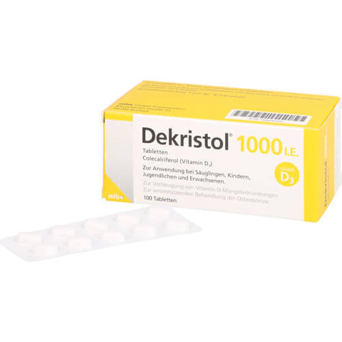 DEKRISTOL 1.000 I.E. Tabletten DEKRISTOL 1.000 I.E. Tabletten
