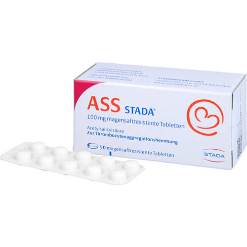 ASS STADA 100 mg magensaftresistente Tabletten ASS STADA 100 mg magensaftresistente Tabletten