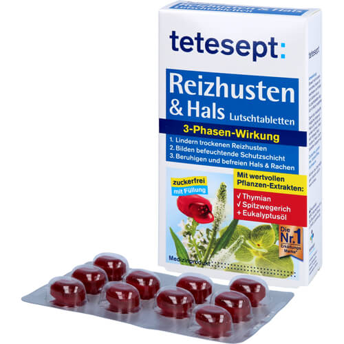TETESEPT Reizhusten & Hals Lutschtabletten TETESEPT Reizhusten & Hals Lutschtabletten