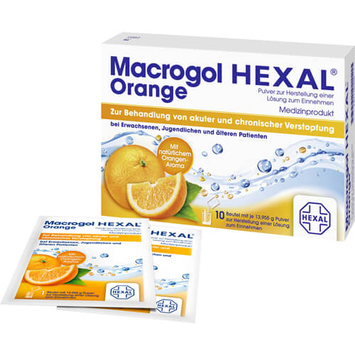 MACROGOL HEXAL Orange Plv.z.Her.e.Lsg.z.Einn.Btl. MACROGOL HEXAL Orange Plv.z.Her.e.Lsg.z.Einn.Btl.