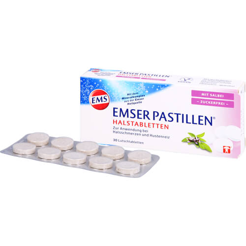 EMSER Pastillen mit Salbei zuckerfrei EMSER Pastillen mit Salbei zuckerfrei