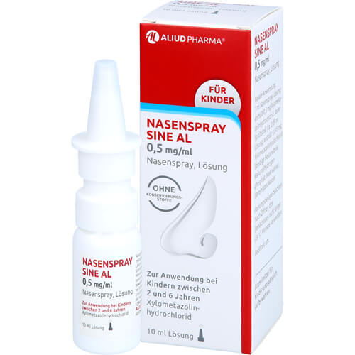Nasenspray sine AL 0,5 mg / ml bei Schnupfen Nasenspray sine AL 0,5 mg / ml bei Schnupfen