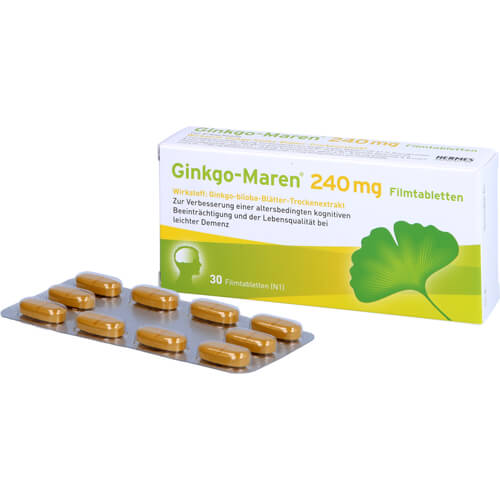 GINKGO-MAREN 240 mg Filmtabletten GINKGO-MAREN 240 mg Filmtabletten