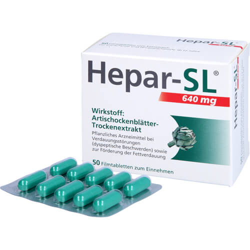 HEPAR-SL 640 mg Filmtabletten HEPAR-SL 640 mg Filmtabletten