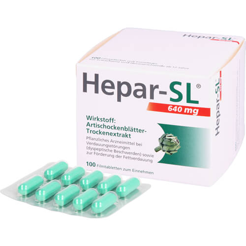 HEPAR-SL 640 mg Filmtabletten HEPAR-SL 640 mg Filmtabletten