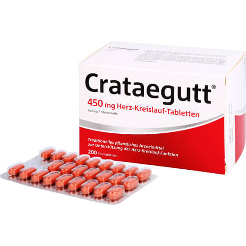 CRATAEGUTT 450 mg Herz-Kreislauf-Tabletten CRATAEGUTT 450 mg Herz-Kreislauf-Tabletten