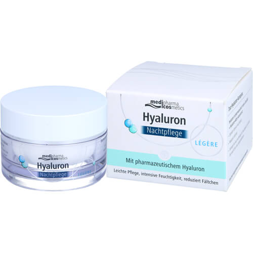 HYALURON NACHTPFLEGE legere Creme im Tiegel HYALURON NACHTPFLEGE legere Creme im Tiegel
