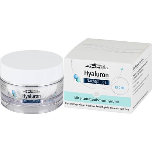 HYALURON NACHTPFLEGE riche Creme im Tiegel HYALURON NACHTPFLEGE riche Creme im Tiegel