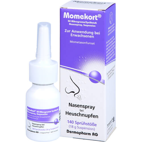 MOMEKORT 50 μg/Sprühst.Nasenspr.Susp.140 Erwachs. MOMEKORT 50 μg/Sprühst.Nasenspr.Susp.140 Erwachs.
