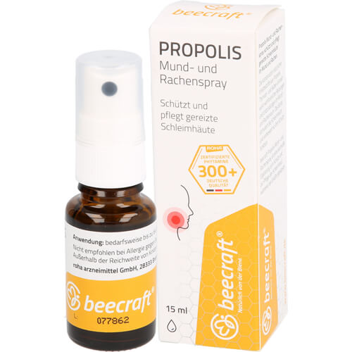 BEECRAFT Propolis Mund- und Rachenspray BEECRAFT Propolis Mund- und Rachenspray