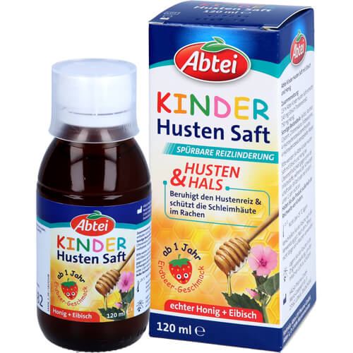 ABTEI Kinder Husten Saft Eibisch und Honig ABTEI Kinder Husten Saft Eibisch und Honig