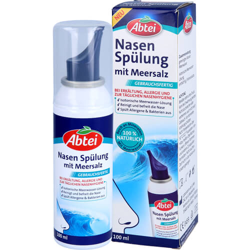 ABTEI Nasenspülung mit Meersalz Spray ABTEI Nasenspülung mit Meersalz Spray