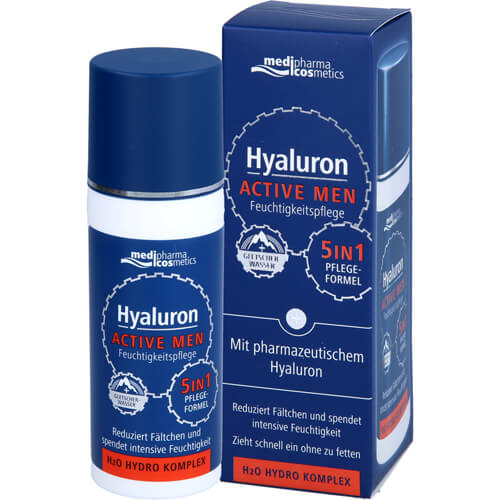 HYALURON ACTIVE MEN Feuchtigkeitspflege Creme HYALURON ACTIVE MEN Feuchtigkeitspflege Creme