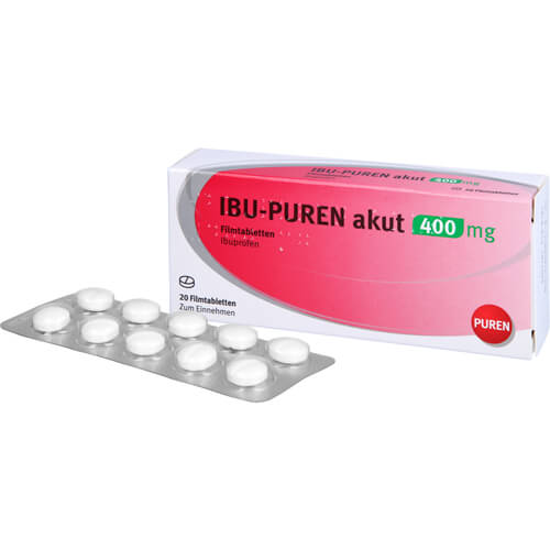 IBU-PUREN akut 400 mg Filmtabletten IBU-PUREN akut 400 mg Filmtabletten