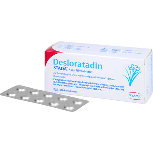 DESLORATADIN STADA 5 mg Filmtabletten DESLORATADIN STADA 5 mg Filmtabletten