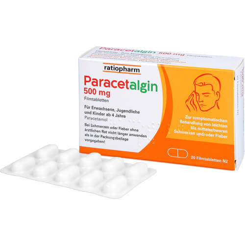 PARACETALGIN 500 mg Filmtabletten PARACETALGIN 500 mg Filmtabletten