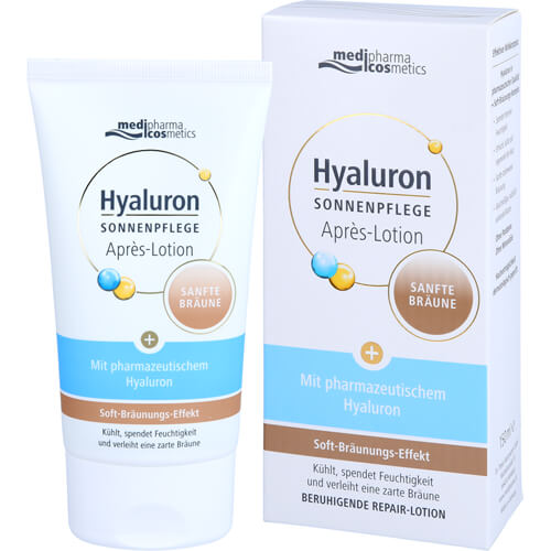 HYALURON SONNENPFLEGE Apres Lotion sanfte Bräune HYALURON SONNENPFLEGE Apres Lotion sanfte Bräune
