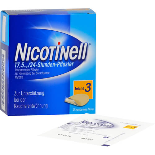 NICOTINELL 7 mg/24-Stunden-Pflaster 17,5mg NICOTINELL 7 mg/24-Stunden-Pflaster 17,5mg
