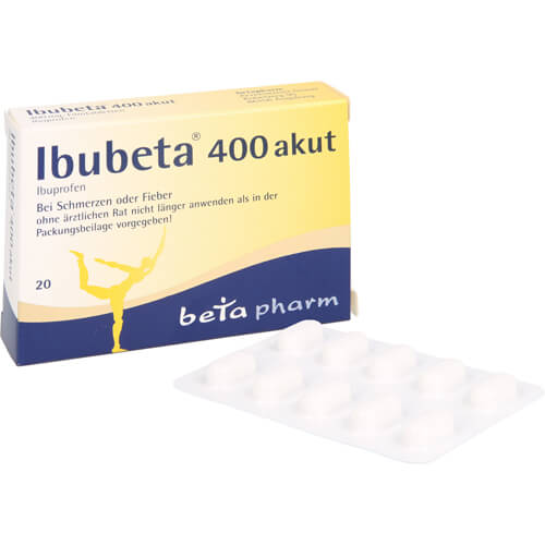 IBUBETA 400 akut Filmtabletten IBUBETA 400 akut Filmtabletten