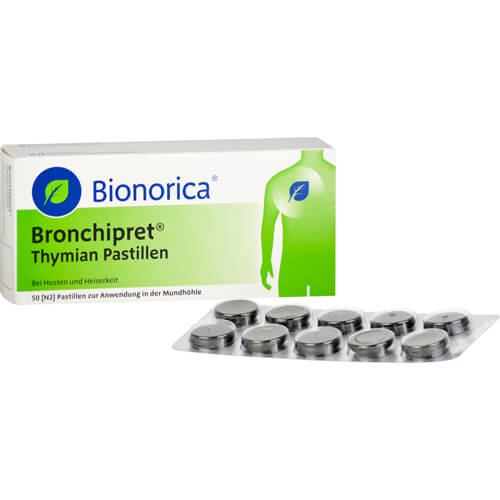 BRONCHIPRET Thymian Pastillen BRONCHIPRET Thymian Pastillen
