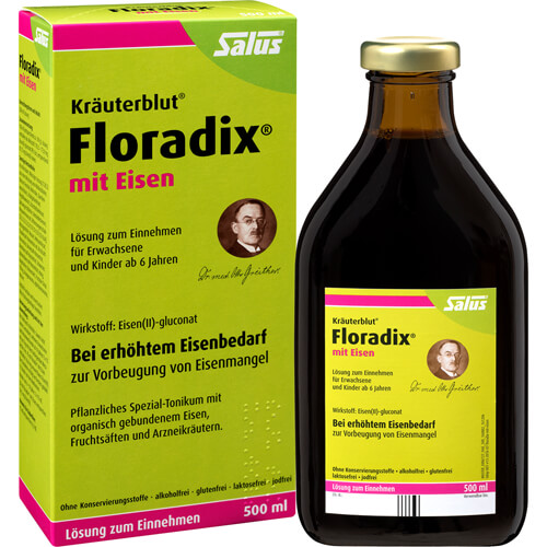 FLORADIX mit Eisen Lösung zum Einnehmen FLORADIX mit Eisen Lösung zum Einnehmen