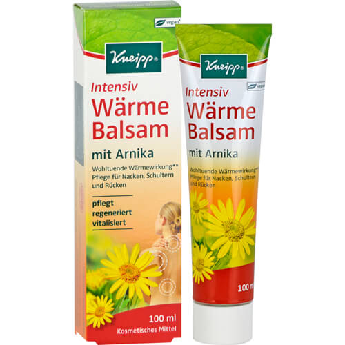 KNEIPP Intensiv Wärme Balsam mit Arnika KNEIPP Intensiv Wärme Balsam mit Arnika