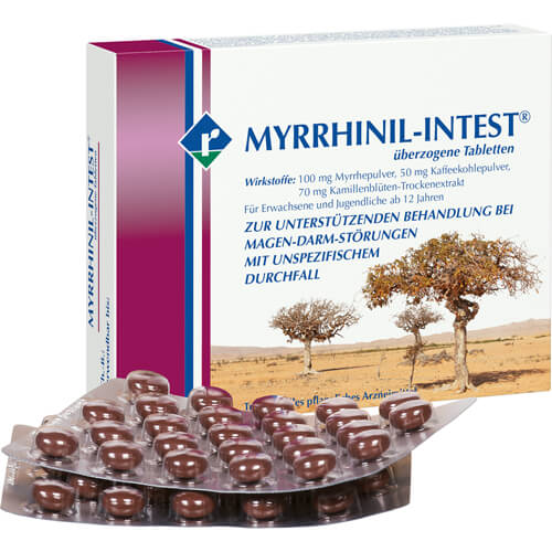 MYRRHINIL INTEST überzogene Tabletten MYRRHINIL INTEST überzogene Tabletten