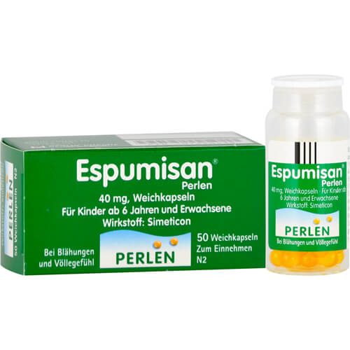 ESPUMISAN Perlen 40 mg Weichkapseln ESPUMISAN Perlen 40 mg Weichkapseln