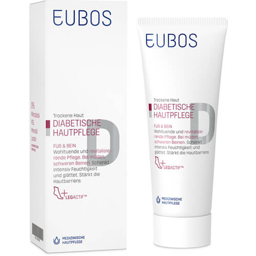 EUBOS DIABETISCHE HAUT PFLEGE Fuß+Bein Creme EUBOS DIABETISCHE HAUT PFLEGE Fuß+Bein Creme