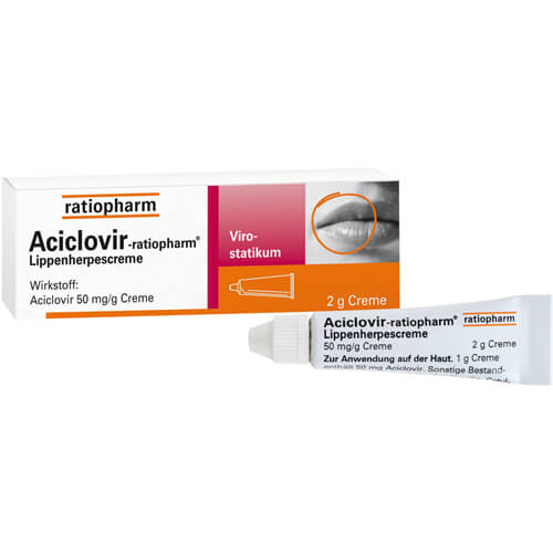 ACICLOVIR-ratiopharm Lippenherpescreme ACICLOVIR-ratiopharm Lippenherpescreme