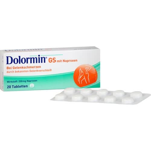 DOLORMIN GS mit Naproxen Tabletten DOLORMIN GS mit Naproxen Tabletten