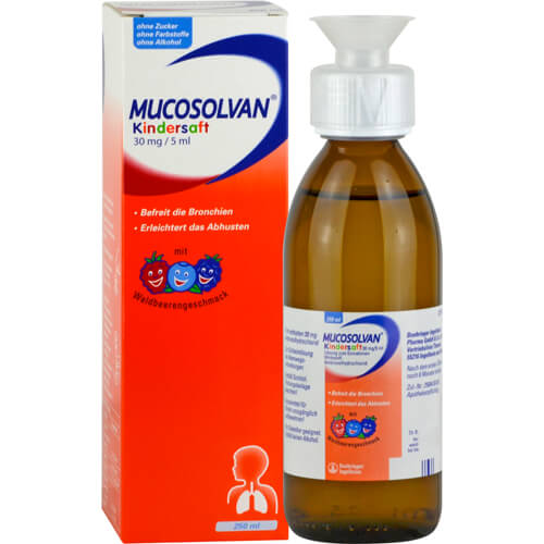 MUCOSOLVAN Kindersaft 30 mg/5 ml MUCOSOLVAN Kindersaft 30 mg/5 ml