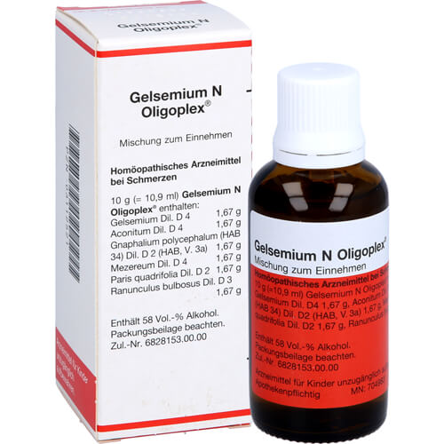 GELSEMIUM N Oligoplex Liquidum GELSEMIUM N Oligoplex Liquidum