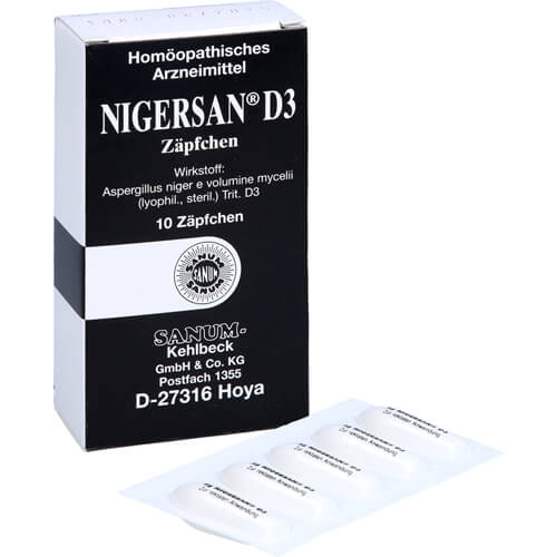NIGERSAN D 3 Zäpfchen NIGERSAN D 3 Zäpfchen