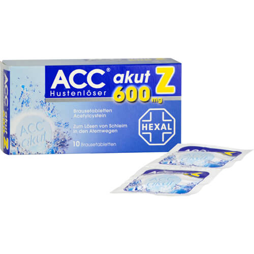 ACC akut 600 Z Hustenlöser Brausetabletten ACC akut 600 Z Hustenlöser Brausetabletten