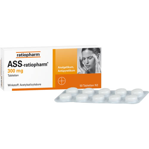 ASS-ratiopharm 300 mg Tabletten ASS-ratiopharm 300 mg Tabletten