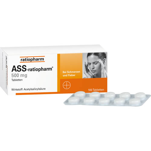 ASS-ratiopharm 500 mg Tabletten ASS-ratiopharm 500 mg Tabletten