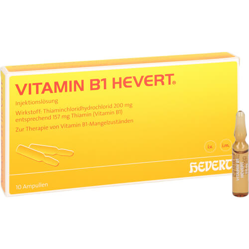 VITAMIN B1 HEVERT Ampullen VITAMIN B1 HEVERT Ampullen