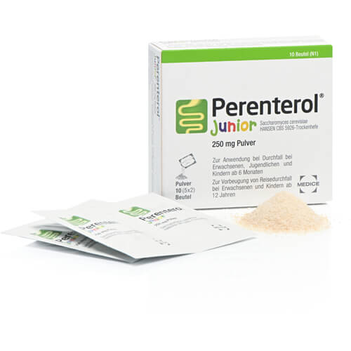 PERENTEROL Junior 250 mg Pulver Btl. PERENTEROL Junior 250 mg Pulver Btl.