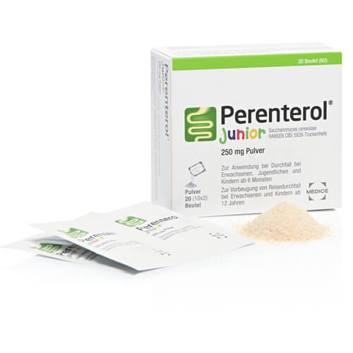 PERENTEROL Junior 250 mg Pulver Btl. PERENTEROL Junior 250 mg Pulver Btl.