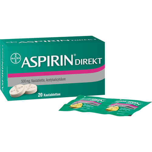 ASPIRIN Direkt Kautabletten ASPIRIN Direkt Kautabletten