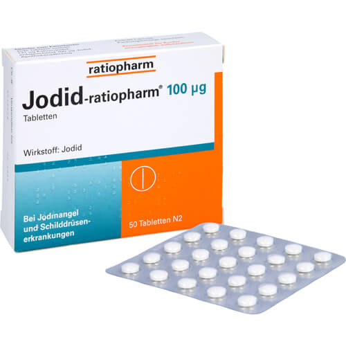 JODID-ratiopharm 100 μg Tabletten JODID-ratiopharm 100 μg Tabletten